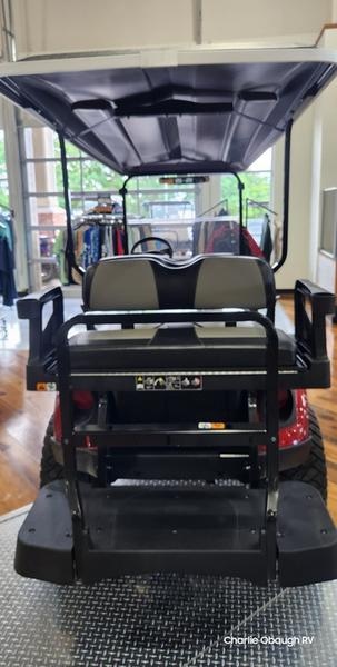 2025 E-Z-GO Express 6 ELiTE Lithium Lifted Inferno Red Photo in Staunton, VA 24401