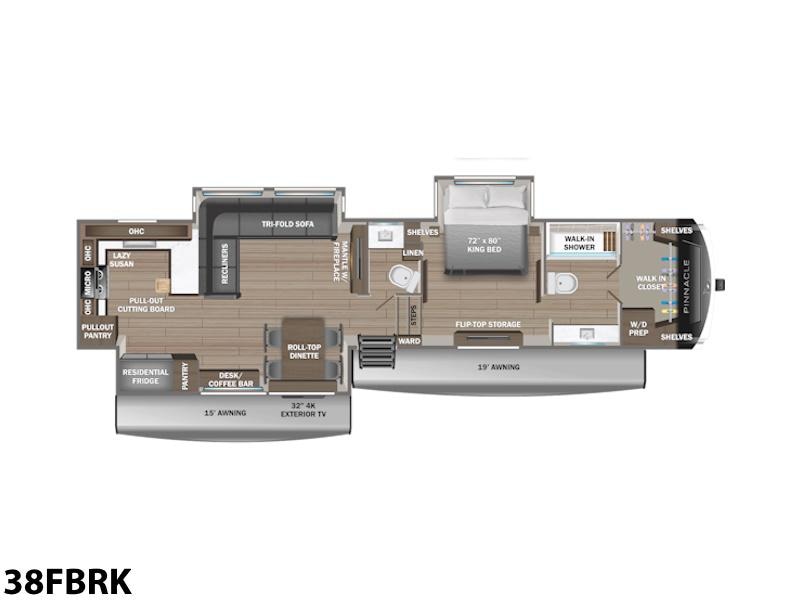 2026 Jayco Pinnacle 38FBRK Photo in Staunton, VA 24401