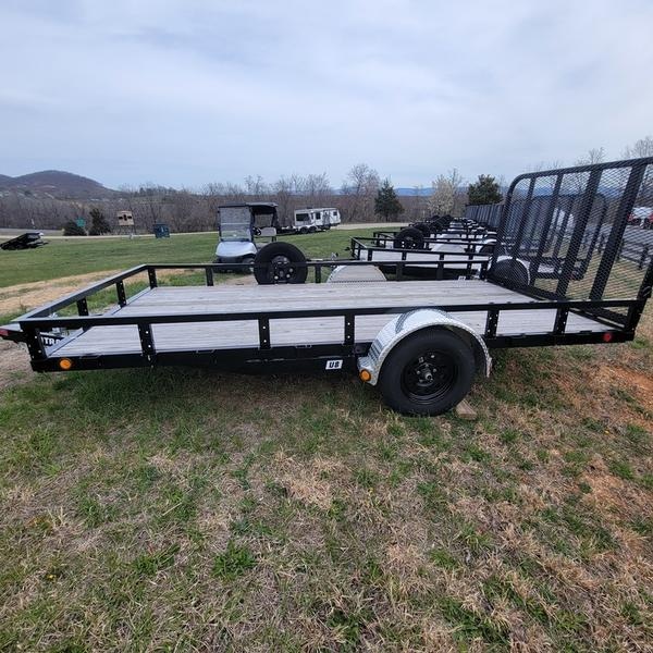 2023 PJ Trailers 83" Single Axle Channel Utility (U8) 14' Photo in Staunton, VA 24401