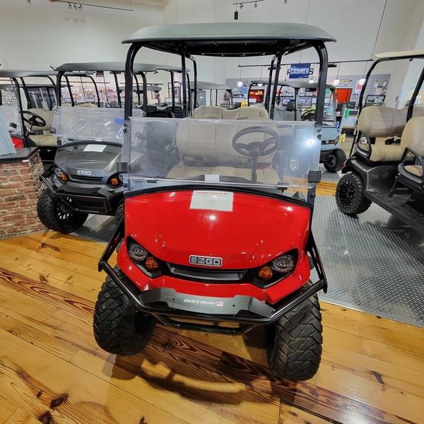 2023 E-Z-GO Liberty ELiTE Lithium Flame Red Photo in Staunton, VA 24401