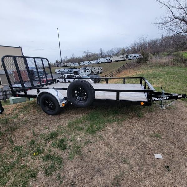 2023 PJ Trailers 83" Single Axle Channel Utility (U8) 14' Photo in Staunton, VA 24401