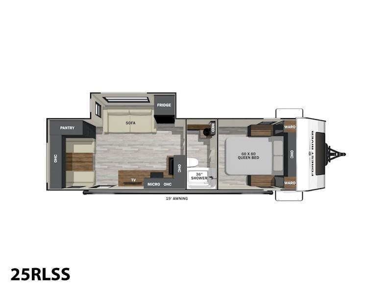 2025 Forest River IBEX Travel Trailers 25RLSS Photo in Staunton, VA 24401