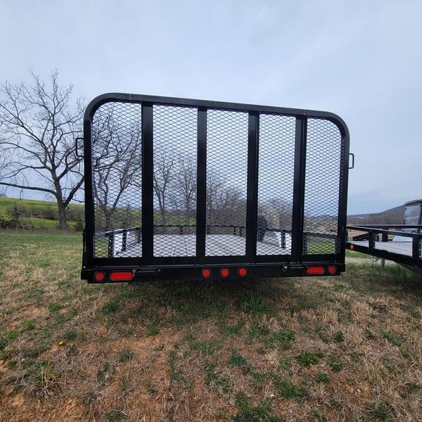 2023 PJ Trailers 83" Single Axle Channel Utility (U8) 14' Photo in Staunton, VA 24401