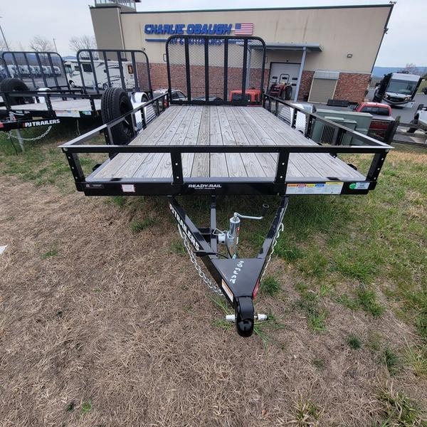 2023 PJ Trailers 83" Single Axle Channel Utility (U8) 14' Photo in Staunton, VA 24401