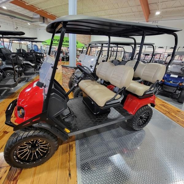 2023 E-Z-GO Liberty ELiTE Lithium Flame Red Photo in Staunton, VA 24401