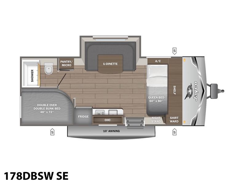 2026 Jayco Jay Flight SLX 178DBSW SE Photo in Staunton, VA 24401
