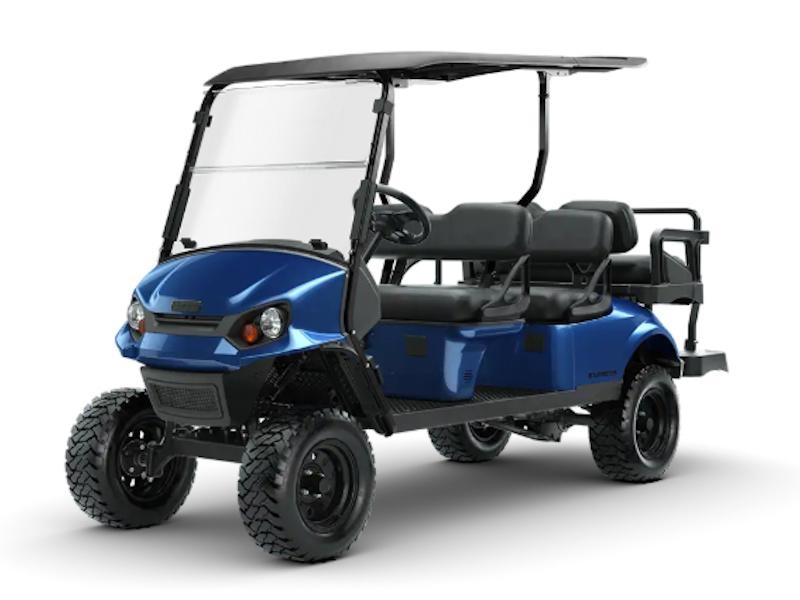 2026 E-Z-GO Express 6 Express Adventure 13.5 Gas Electric Blue Photo in Staunton, VA 24401