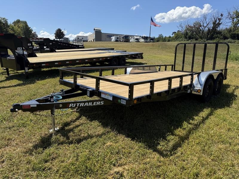 2026 PJ Trailer UL: 83" Tndm Axle Channel Utility UL21832BSBK Photo in Staunton, VA 24401