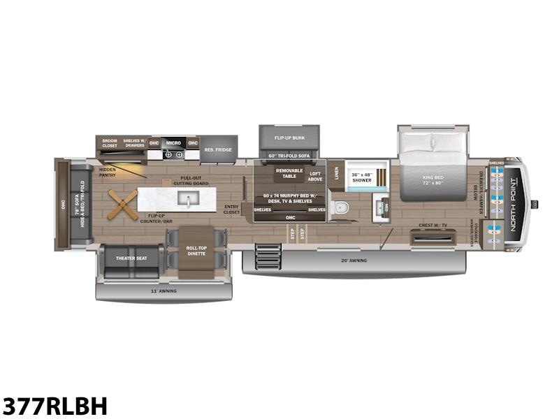 2026 Jayco North Point 377RLBH Photo in Staunton, VA 24401