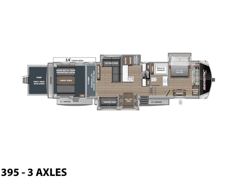 2026 Jayco Seismic 395 Photo in Staunton, VA 24401