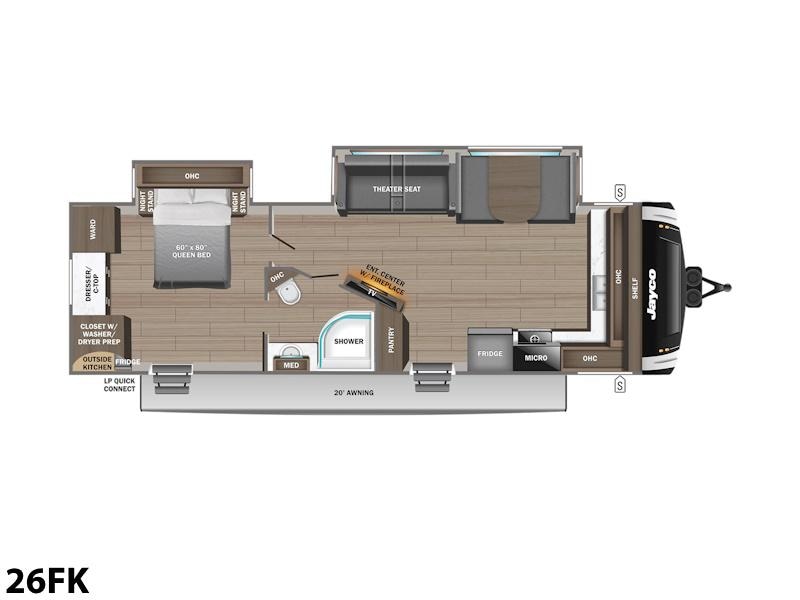 2026 Jayco Jay Feather 26FK Photo in Staunton, VA 24401